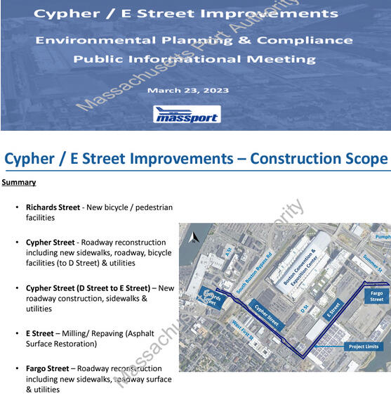 Cypher &amp; E Streets Improvement Project starts September 5th.